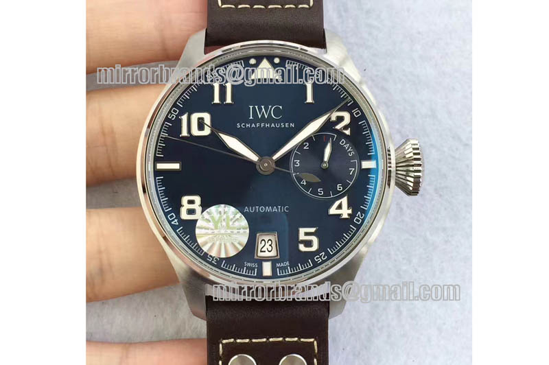 IWC Big Pilot Real PR IW5009 SS YLF Blue Dial A51111