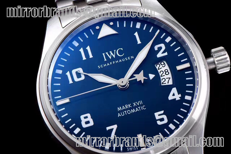 IWC Mark XVII Le Petit Prince V6F 1:1 Best Edition on SS Bracelet A2892