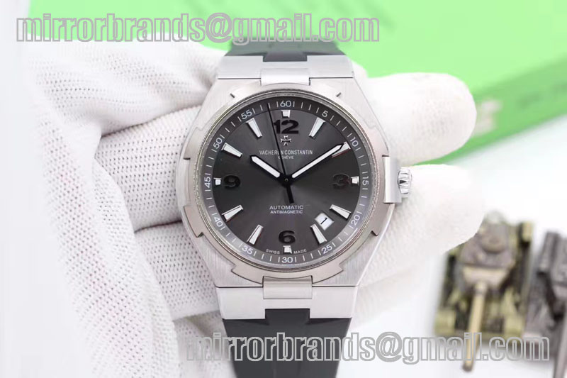 Vacheron Constantin Overseas SS JJF 1:1 Best Edition Grey Textured Dial MIYOTA9015