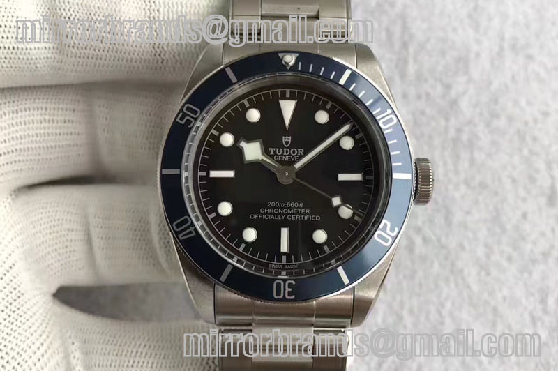 Tudor Heritage 2016 Black Bay Shield ZF 1:1 Best Edition A2824 (Blue)