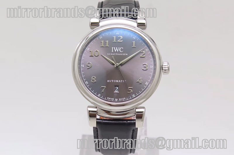 IWC Da Vinci IW356602 SS TW 1:1 Best Edition Gray Dial SS A2892