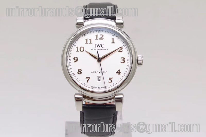 IWC Da Vinci IW356601 SS TW 1:1 Best Edition White Dial SS A2892