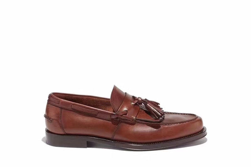 Ferragamo TASSEL AND KILTIE SLIP-ON Loafer and Shoes Brown