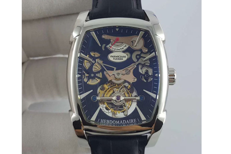 Parmigiani Fleurier Kalpa Grande Tourbillon TF Black Skeleton Dial