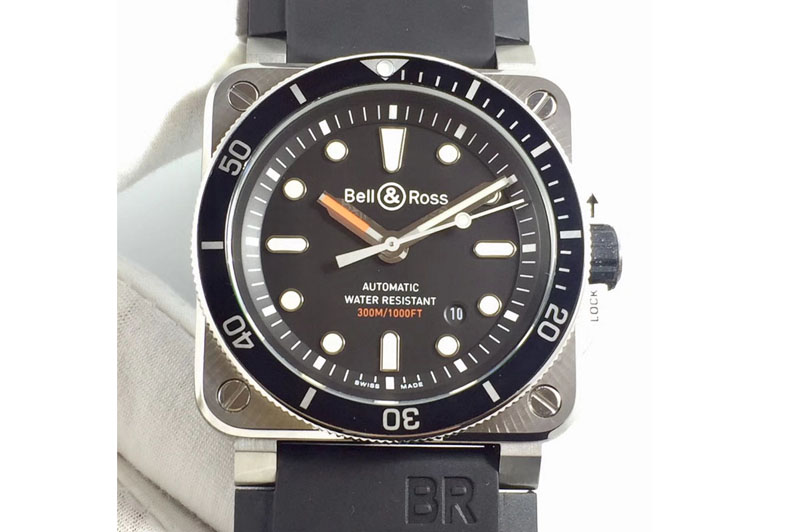 Bell&Ross BR 03-92 Diver SS 1:1 Best Edition Black Dial M9015