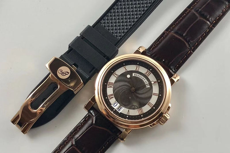 Breguet Marine 5222 RG/LE Black Dials Cal.517GG