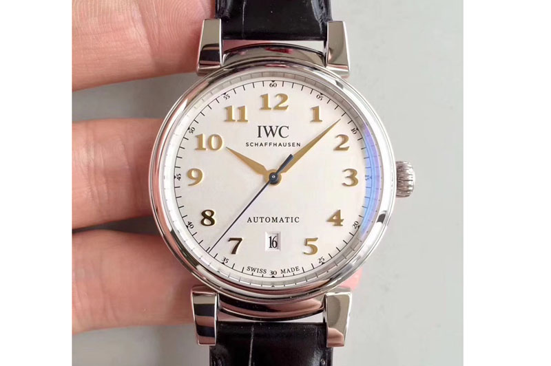 IWC Da Vinci IW356601 SS MKF 1:1 Best Edition White Dial SS A2892