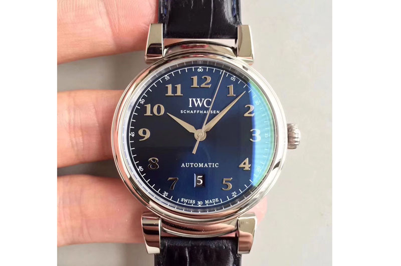 IWC Da Vinci IW356601 SS MKF 1:1 Best Edition Blue Dial A2892
