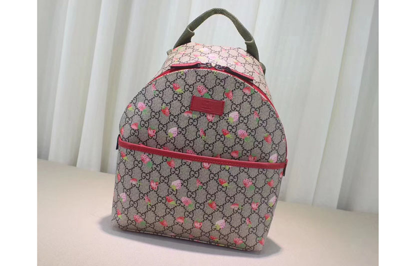 Gucci Children's GG Strawberry backpack