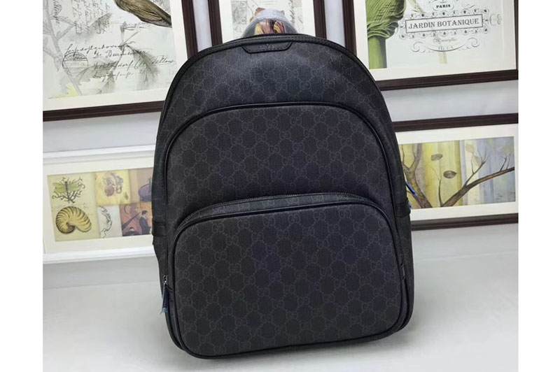 Gucci 322069 Supreme Canvas Backpack Black