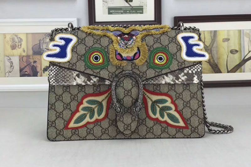 Gucci 403348 Dionysus embroidered shoulder bags