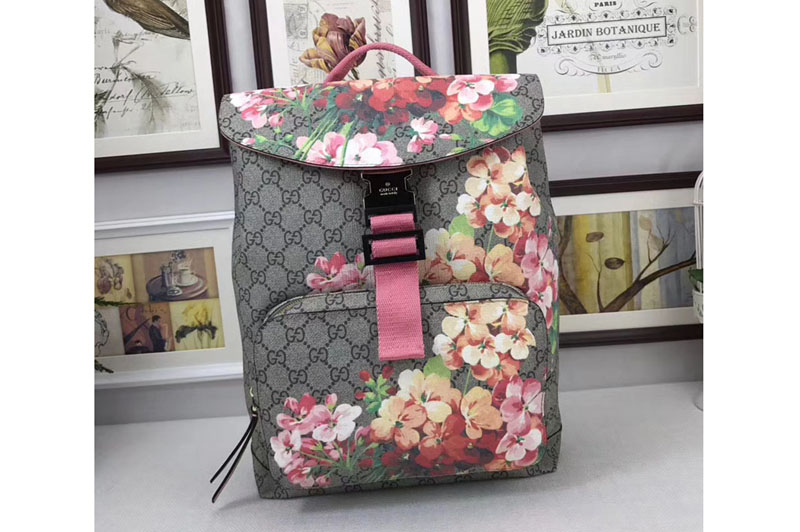 Gucci 405019 GG Blooms Backpack Pink