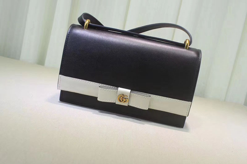 Gucci 432680 Japan Limited Leather Shoulder Bags Black