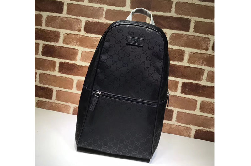 Gucci 449181 Supreme Canvas Backpack Black