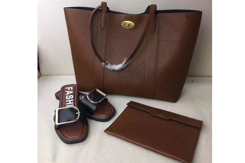 Mulberry Bayswater Tote Small Classic Grain Bags Oak