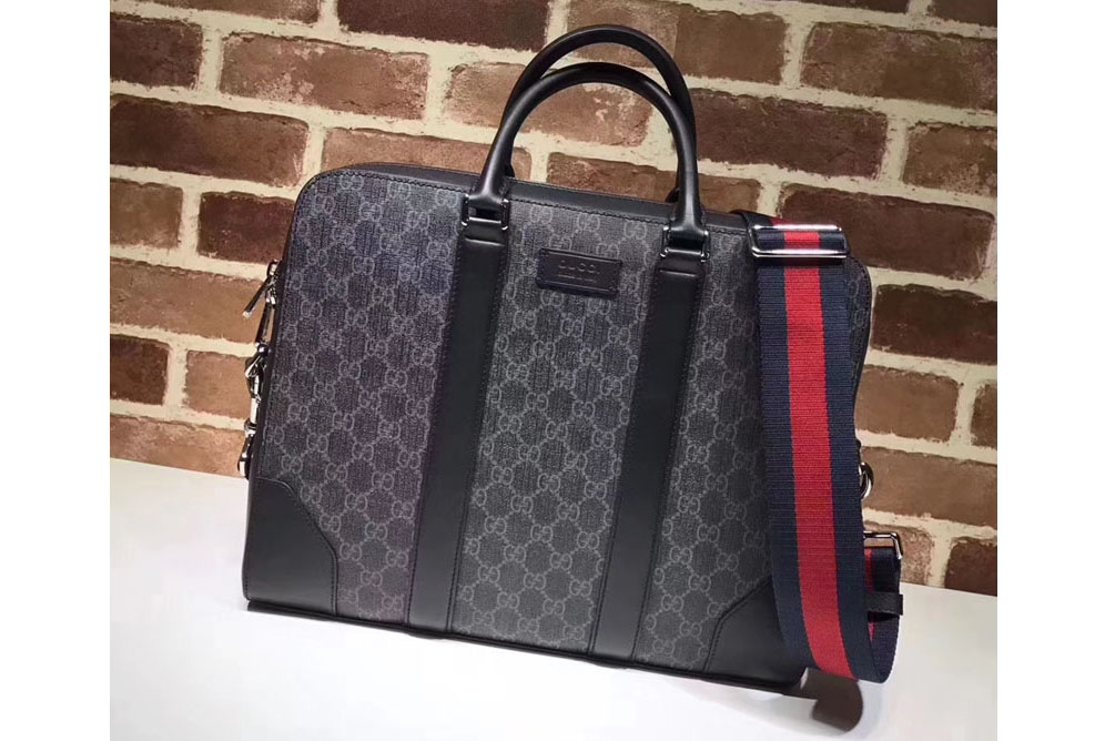 Gucci 474135 GG Supreme briefcase Bags