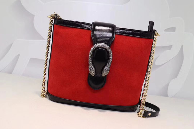 Gucci 499622 Dionysus medium bucket bags Red