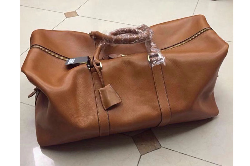 Mulberry Clipper Natural Leather Travel Bags Oak