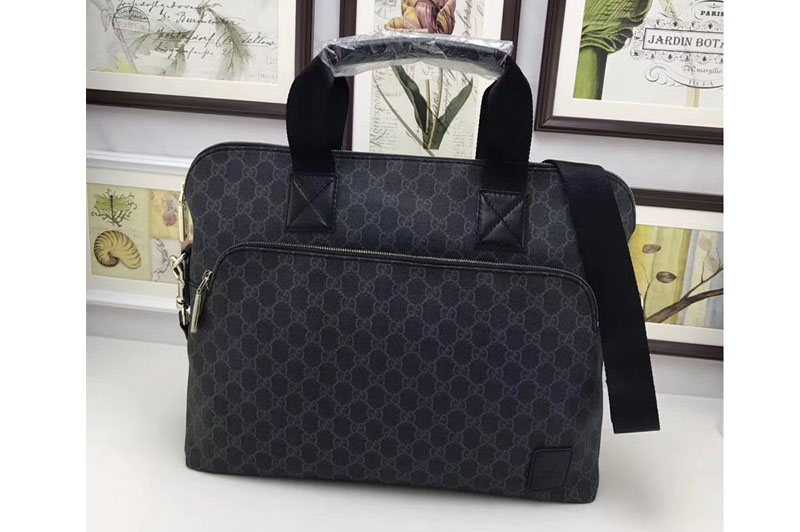 Gucci 854361 Briefcase with Laptop Compartment Black