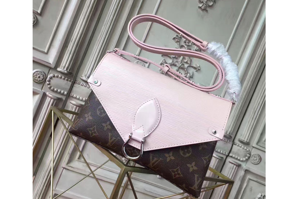 Louis Vuitton Saint Michel Pink M44033