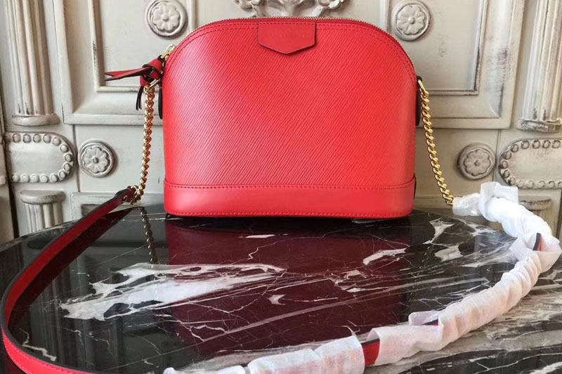 Louis Vuitton M50321 Alma BB Epi Leather Bags Red