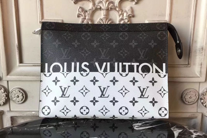 Louis Vuitton M61690 Monogram Canvas Pochette Voyage MM