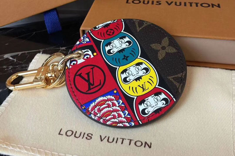 Louis Vuitton MP1949 illustre kabuki daruma bag charm and key holder