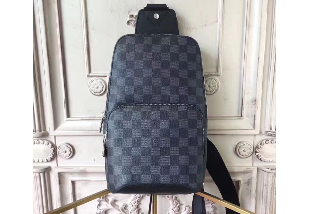 Louis Vuitton Damier Graphite Canvas Avenue Sling Bags N41719