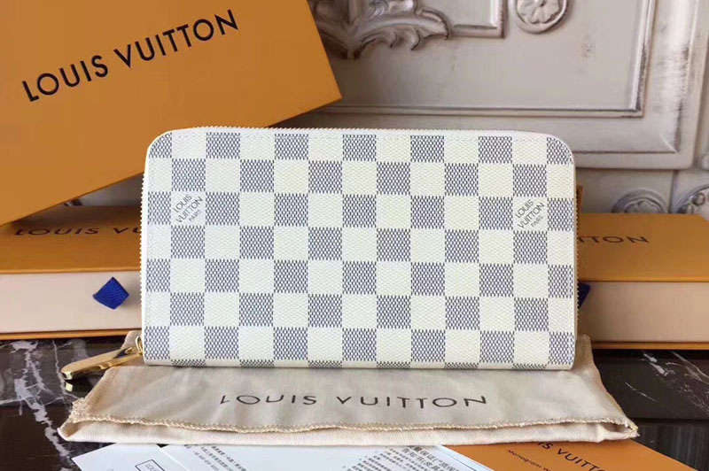 Louis Vuitton N60012 Zippy Organizer Damier Azur Wallets