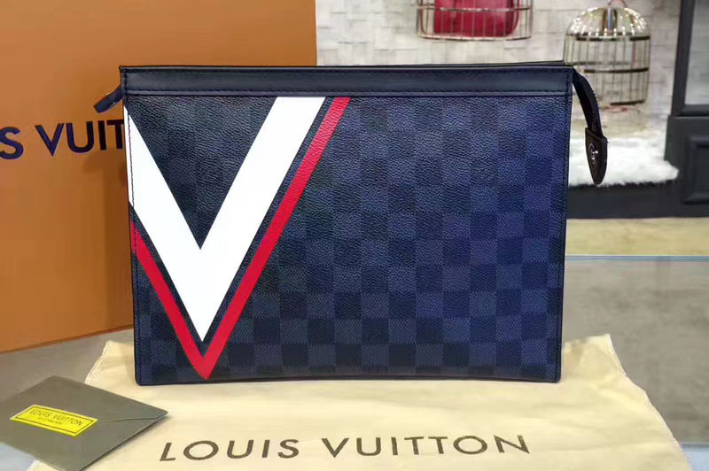Louis Vuitton Damier Graphite Canvas Pochette Voyage N64023