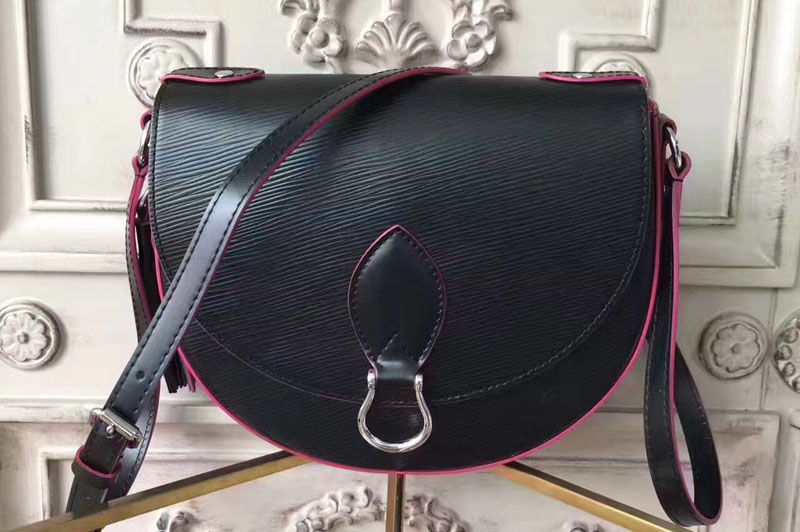 Louis Vuitton Saint Cloud in Epi leather m54155 Black