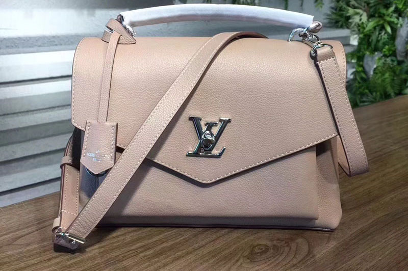 Louis Vuitton M54877 My Lockme Lockme Bags Taupe Glace
