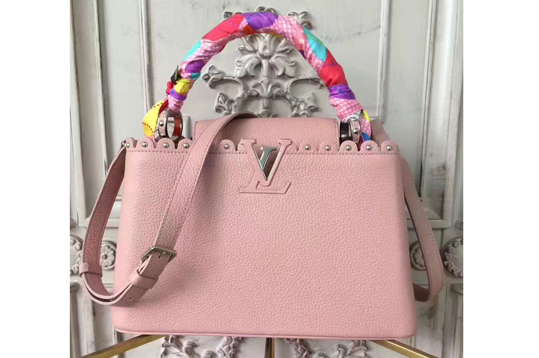 Louis Vuitton Capucines BB Taurillon m94586 Pink