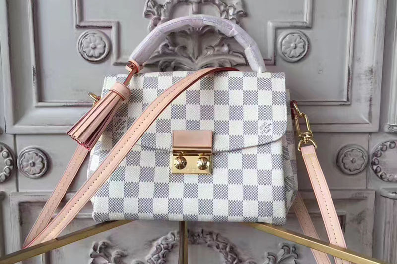 Louis Vuitton Damier Azur Canvas Croisette Bag N41581