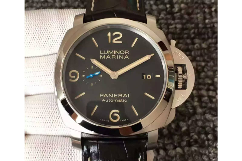 Panerai PAM 312 O V6F 1:1 Best Edition on Black Leather Strap P9010