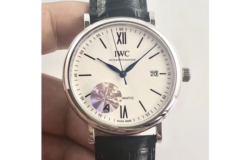 IWC Portofino Automatic Edition IW356519 "150 Years" R Factory White Dial M9015 Witch Match Card
