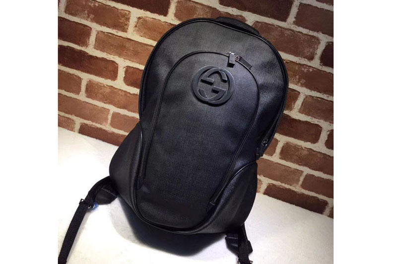 Gucci GG Supreme interlocking G backpack 223705 Black