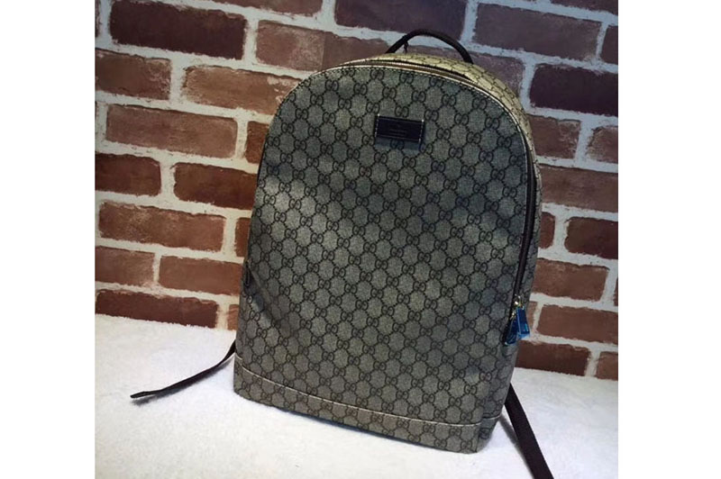 Gucci 353476 GG Canvas Backpack Brown