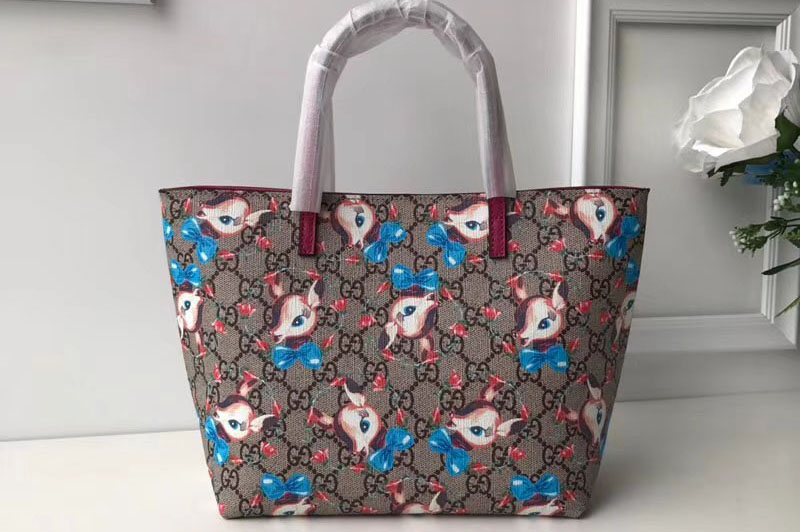 Gucci 410812 Children's GG Tote Bags Little Deer