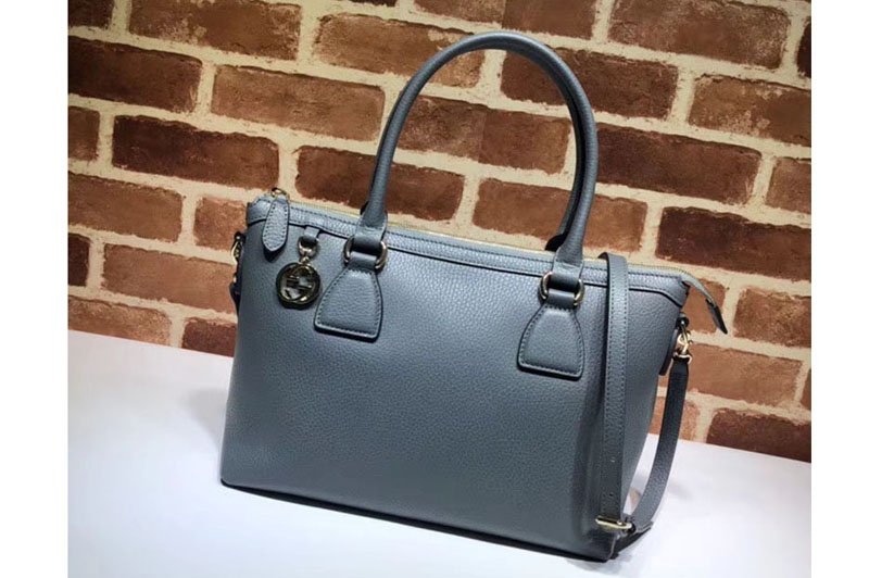 Gucci 449659 2way tote bag bag lady leather Bags Grey
