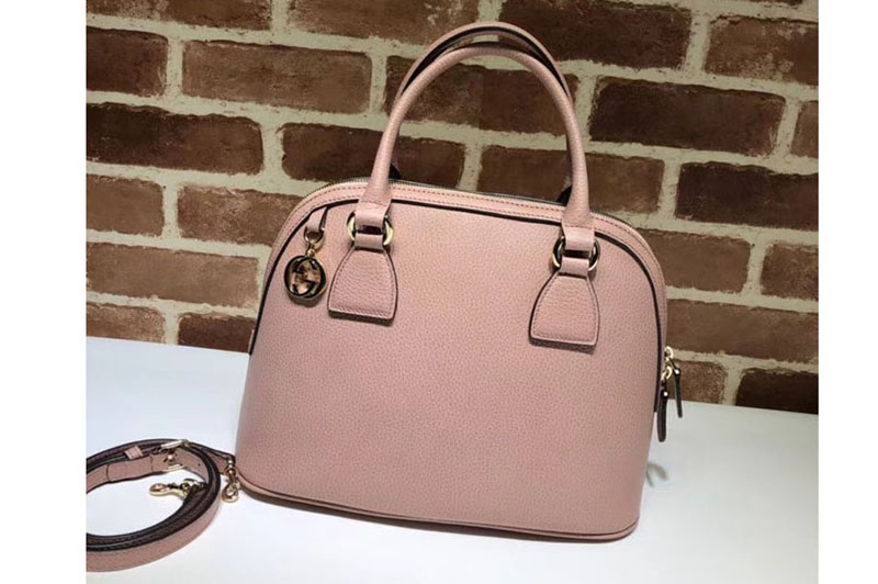 Gucci 449662 GG Calf leather top quality tote bags Pink