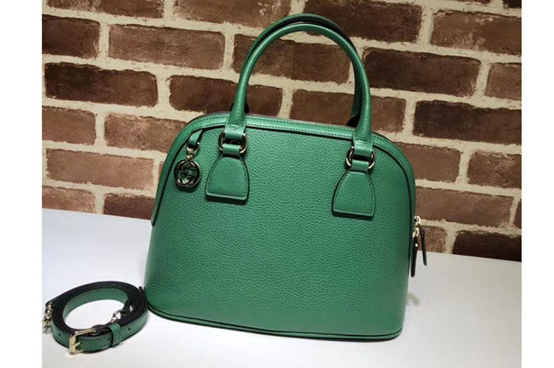 Gucci 449662 GG Calf leather top quality tote bags Green
