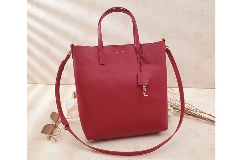 Saint Laurent Shopping Toy North/South Bag 498612 Red