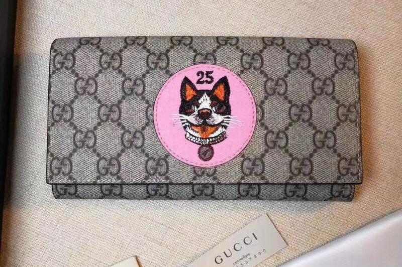 Gucci GG Supreme Bosco Patch Wallet 506276