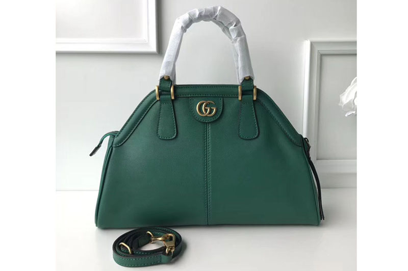 Gucci 516459 Re(Belle) Medium Top Handle Bags Green
