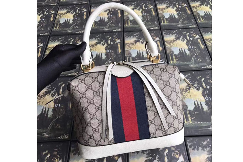 Gucci GG canvas top quality tote bag 523433 red