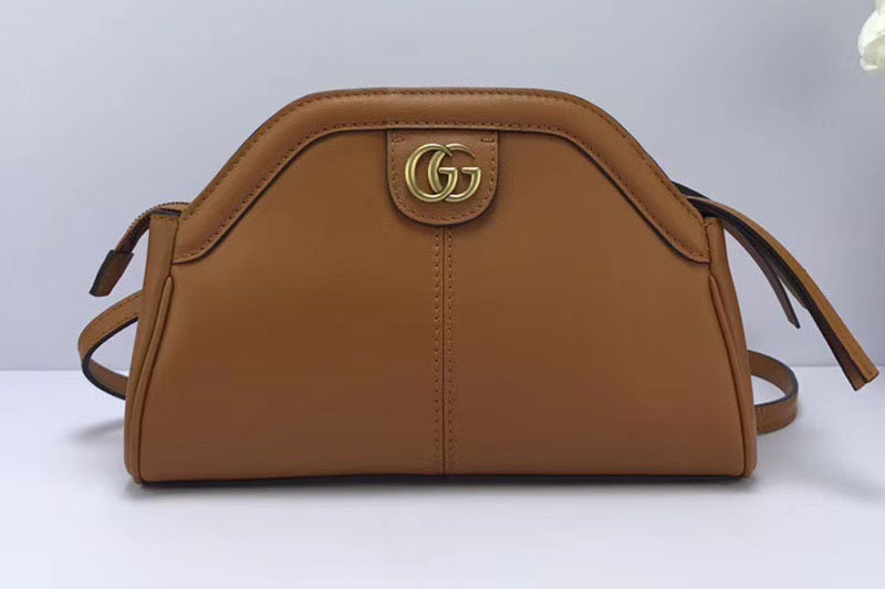 Gucci RE BELLE small shoulder bag 524620 Brown