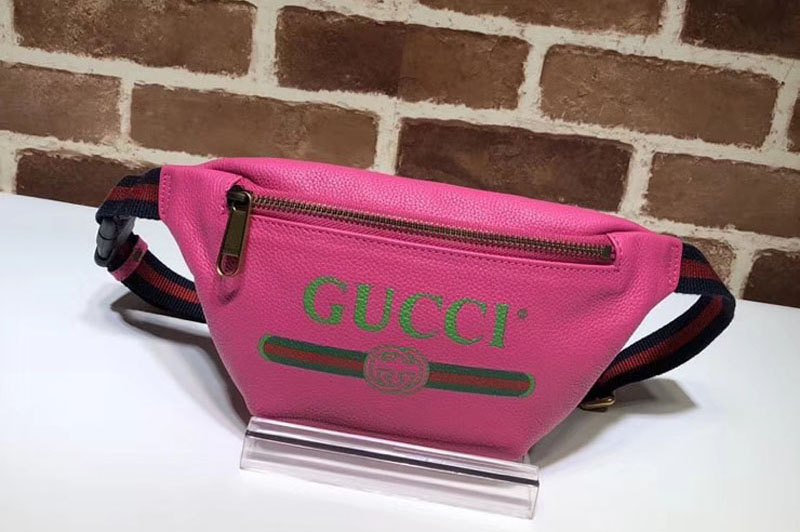 Gucci 527792 Print small belt bags Pink