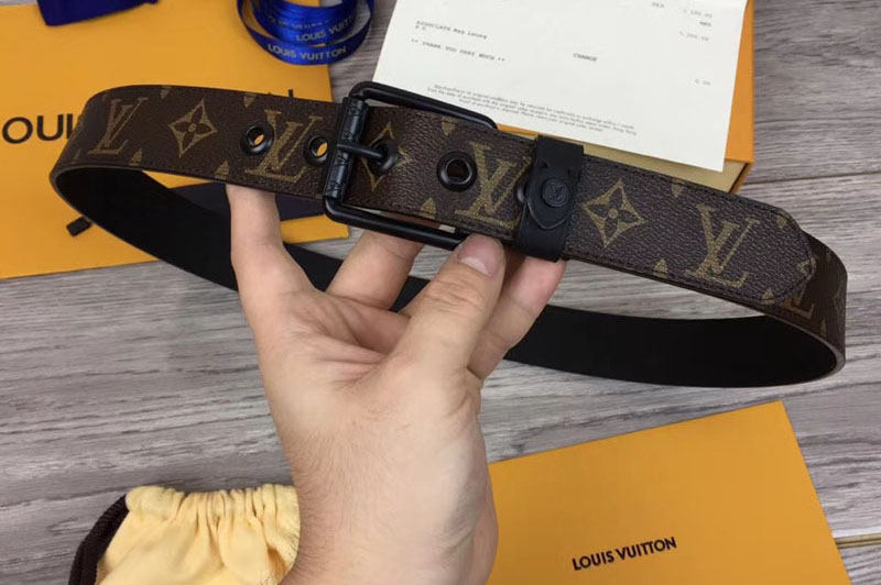 Louis Vuitton M0043T Voyager 35mm belt Monogram Canvas