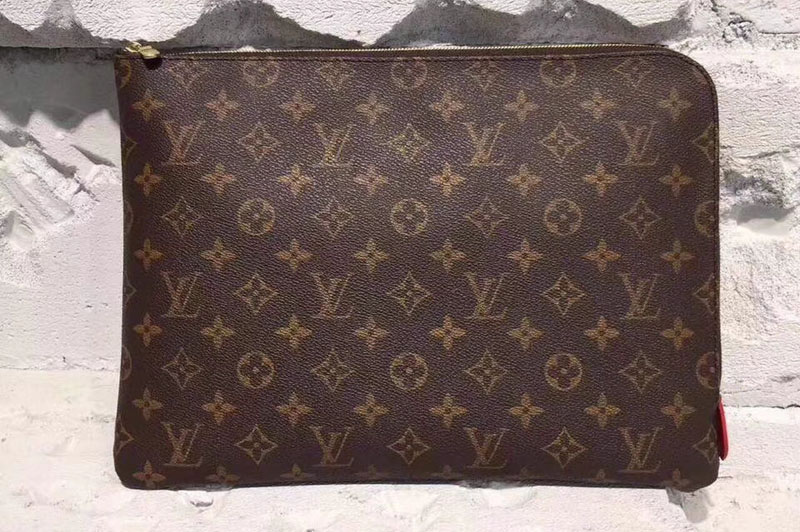 Louis Vuitton M43442 Monogram Canvas Etui Voyage GM Bags Fuchsia